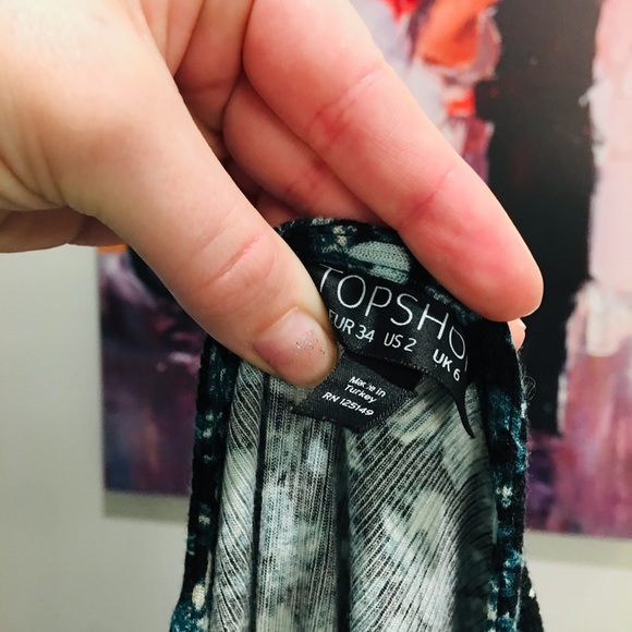 Lace up topshop dress - Picture 4 of 4